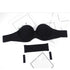 New Trendy Invisible Bras Bralette Underwear Women’s Push Up Strapless Bra Wedding Brassiere Underwired Back 1/2 Cup