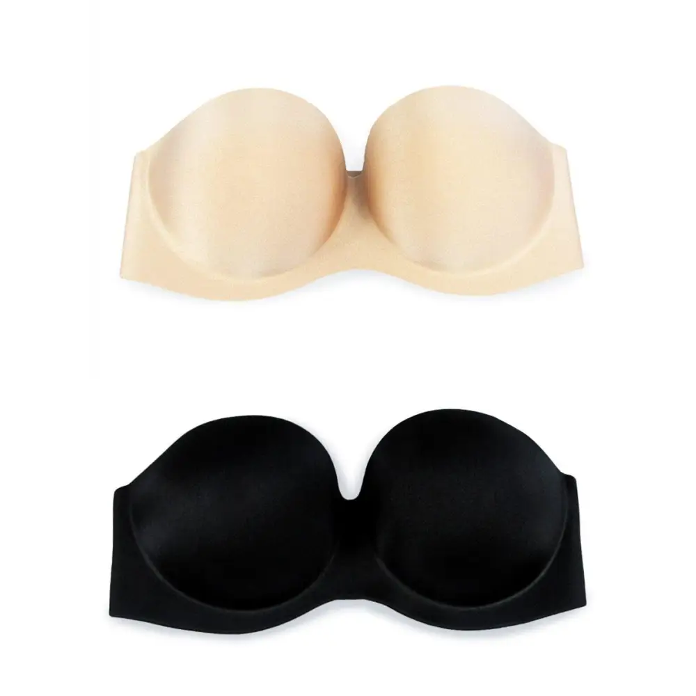 New Trendy Invisible Bras Bralette Underwear Women’s Push Up Strapless Bra Wedding Brassiere Underwired Back 1/2 Cup