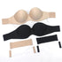 New Trendy Invisible Bras Bralette Underwear Women’s Push Up Strapless Bra Wedding Brassiere Underwired Back 1/2 Cup