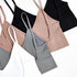 New Trendy Open Back Bra Seamless Brassiere Comfortable Top Women Wire free Low Back Underwear No Pad Unlined Backless