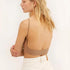 New Trendy Open Back Bra Seamless Brassiere Comfortable Top Women Wire free Low Back Underwear No Pad Unlined Backless