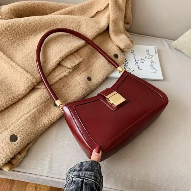 New Trendy PU Leather Crossbody Shoulder Handbags For Women And Girls Small Travel Hand Bags For Ladies - ALLURELATION - 575, Bags, bags for girls, bags for ladies, Bags in demand, Best deal on bags, Best Selling Bag, Bussiness working Bags, Fashionable bag, gift bags, Luxury Bags, Matching Bags, Modern Bags, Party Bags, picnic bags, PU Leather Bags, shoulder bag for ladies, Small Travel Hand Bag, Solid Color Bags, Stylish Hanging Bags, Trendy Bags, Vintage Style bag - Stevvex.com