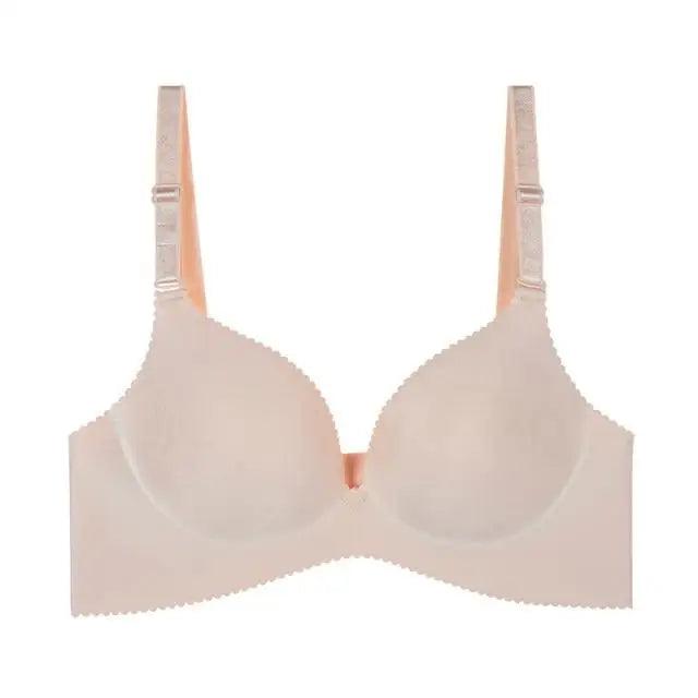 New Trendy Seamless Bras For Women Fashion Push Up Bra Wire Free Lingerie 3/4 Cup Bralette Cotton Underwear Brassiere - ALLURELATION - 570, A B Cup Underwear Sexy Bra, Adjustable Stripe Bra, Adjusted Push Up Bra, attractive Bra, Backless Breast Enhancer, Best Selling ladies Undergarments, Bra, Bra for Girls, Bra For Ladies, Bra for Women, Brassiere, Elegance Undergarments, Female Brassiere Deep V Sexy, Hot Sale Bra, Luxury Bra, Matching Bra, Modern Body Fit Bra - Stevvex.com