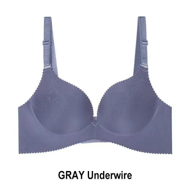 New Trendy Seamless Bras For Women Fashion Push Up Bra Wire Free Lingerie 3/4 Cup Bralette Cotton Underwear Brassiere - ALLURELATION - 570, A B Cup Underwear Sexy Bra, Adjustable Stripe Bra, Adjusted Push Up Bra, attractive Bra, Backless Breast Enhancer, Best Selling ladies Undergarments, Bra, Bra for Girls, Bra For Ladies, Bra for Women, Brassiere, Elegance Undergarments, Female Brassiere Deep V Sexy, Hot Sale Bra, Luxury Bra, Matching Bra, Modern Body Fit Bra - Stevvex.com