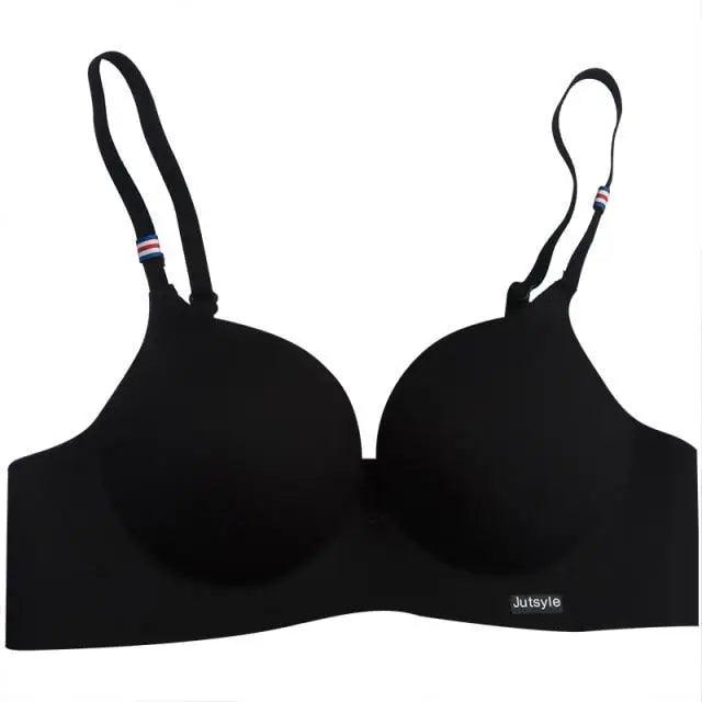 New Trendy Seamless Bras For Women Fashion Push Up Bra Wire Free Lingerie 3/4 Cup Bralette Cotton Underwear Brassiere - ALLURELATION - 570, A B Cup Underwear Sexy Bra, Adjustable Stripe Bra, Adjusted Push Up Bra, attractive Bra, Backless Breast Enhancer, Best Selling ladies Undergarments, Bra, Bra for Girls, Bra For Ladies, Bra for Women, Brassiere, Elegance Undergarments, Female Brassiere Deep V Sexy, Hot Sale Bra, Luxury Bra, Matching Bra, Modern Body Fit Bra - Stevvex.com