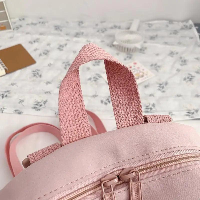 New Trendy Small Canvas Mini Backpack For Women And Girls Anti-theft Shoulder Bag And School Bag For Teenager Girls - ALLURELATION - 575, Anti-theft Shoulder Bag, Bags, Bags for Girls, Bags for Ladies, Bags For Teenagers, Bags For Women, Elegant School Bags, Gift Bags, Hot sale Bags, Luxury Bags, Matching Bags, Mini Backpack, Modern Bags, School Bags, Small Canvas Bags, Stylish School Bag, Travelling Bags, Trendy Bags, Vintage Style Shoulder Bags - Stevvex.com