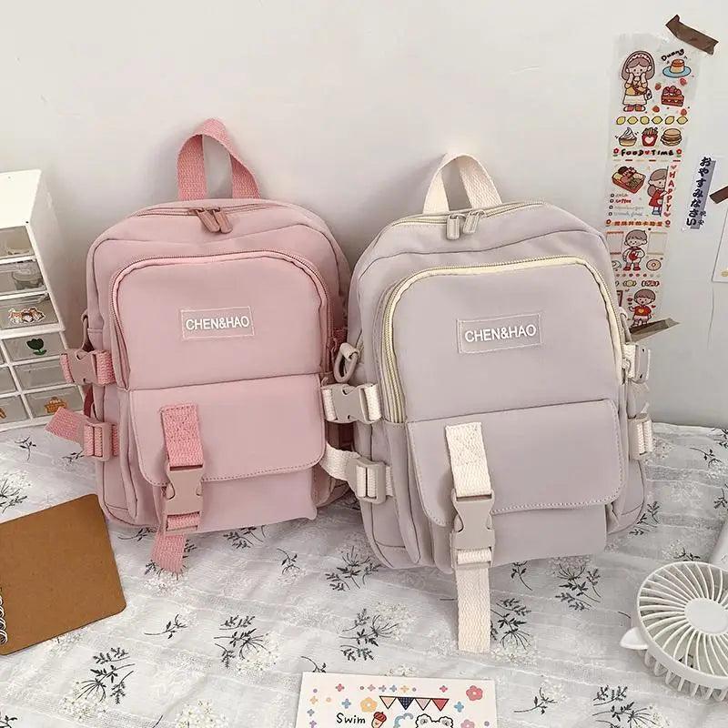 New Trendy Small Canvas Mini Backpack For Women And Girls Anti-theft Shoulder Bag And School Bag For Teenager Girls - ALLURELATION - 575, Anti-theft Shoulder Bag, Bags, Bags for Girls, Bags for Ladies, Bags For Teenagers, Bags For Women, Elegant School Bags, Gift Bags, Hot sale Bags, Luxury Bags, Matching Bags, Mini Backpack, Modern Bags, School Bags, Small Canvas Bags, Stylish School Bag, Travelling Bags, Trendy Bags, Vintage Style Shoulder Bags - Stevvex.com