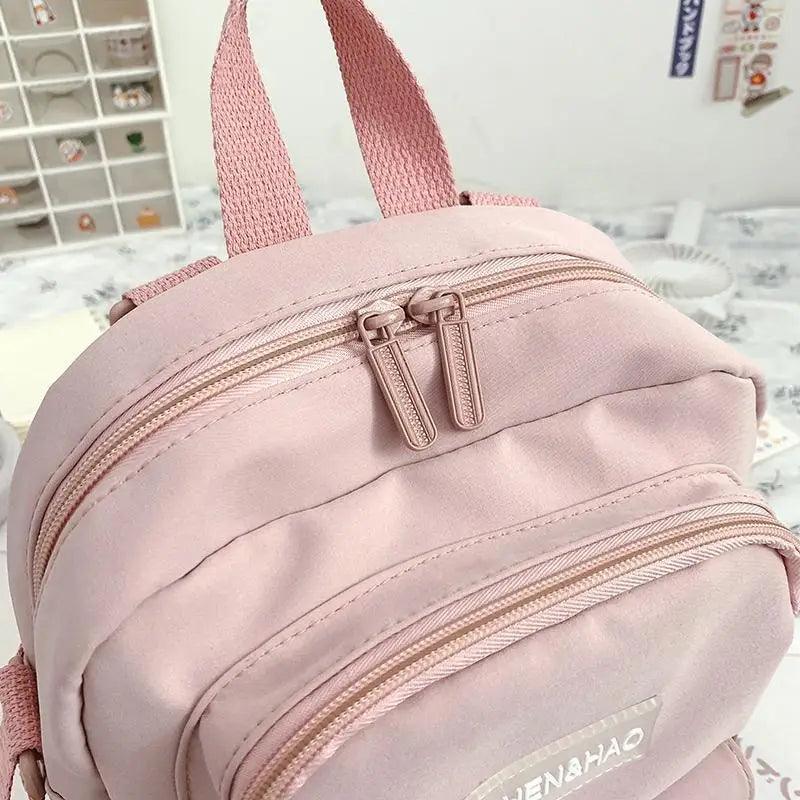 New Trendy Small Canvas Mini Backpack For Women And Girls Anti-theft Shoulder Bag And School Bag For Teenager Girls - ALLURELATION - 575, Anti-theft Shoulder Bag, Bags, Bags for Girls, Bags for Ladies, Bags For Teenagers, Bags For Women, Elegant School Bags, Gift Bags, Hot sale Bags, Luxury Bags, Matching Bags, Mini Backpack, Modern Bags, School Bags, Small Canvas Bags, Stylish School Bag, Travelling Bags, Trendy Bags, Vintage Style Shoulder Bags - Stevvex.com