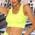 New Trendy Women’s T - shirts Workout Sports Bra Yoga Vest Backless Solid Quick Dry Running Gym Sport bra Yoga Shirts