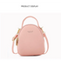 New Versatile Big Capacity 3 Layer Women Backpack Fashionable Small Backpack For Ladies Soft Leather Shoulder Crossbody