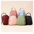 New Versatile Big Capacity 3 Layer Women Backpack Fashionable Small Backpack For Ladies Soft Leather Shoulder Crossbody