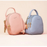 New Versatile Big Capacity 3 Layer Women Backpack Fashionable Small Backpack For Ladies Soft Leather Shoulder Crossbody