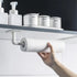 New Vigorous 1Pc Kitchen Self - adhesive Accessories Under Cabinet Paper Roll Rack Towel Holder Tissue Hanger Storage