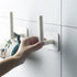 New Vigorous 1Pc Kitchen Self - adhesive Accessories Under Cabinet Paper Roll Rack Towel Holder Tissue Hanger Storage