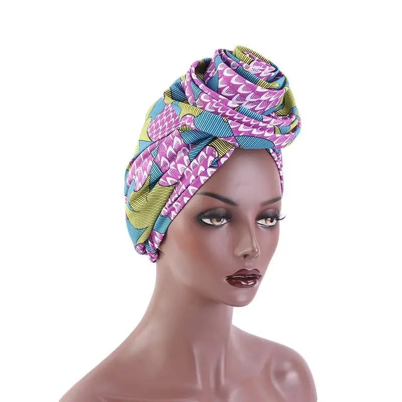 New Vintage African Print Stretch Bandana Head Wrap Long Scarf satin Floral Women Party Turban Headwear Cap Hair Accessories - ALLURELATION - 577, African Bandana, Bandana, Best Sale satin, Floral Women's satin, gift for girls, Hair Accessories, Head Wrap for girls, Headwear Cap, hot sale Bandana, Long Scarf satin, luxury Bandana, Matching scarfs, Party Turban Headwear, Print Stretch Bandana, protect from sun headcover, top quality satins, Unique Design Bandana, Vintage style scarf - Stevvex.com