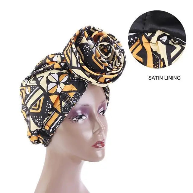 New Vintage African Print Stretch Bandana Head Wrap Long Scarf satin Floral Women Party Turban Headwear Cap Hair Accessories - ALLURELATION - 577, African Bandana, Bandana, Best Sale satin, Floral Women's satin, gift for girls, Hair Accessories, Head Wrap for girls, Headwear Cap, hot sale Bandana, Long Scarf satin, luxury Bandana, Matching scarfs, Party Turban Headwear, Print Stretch Bandana, protect from sun headcover, top quality satins, Unique Design Bandana, Vintage style scarf - Stevvex.com