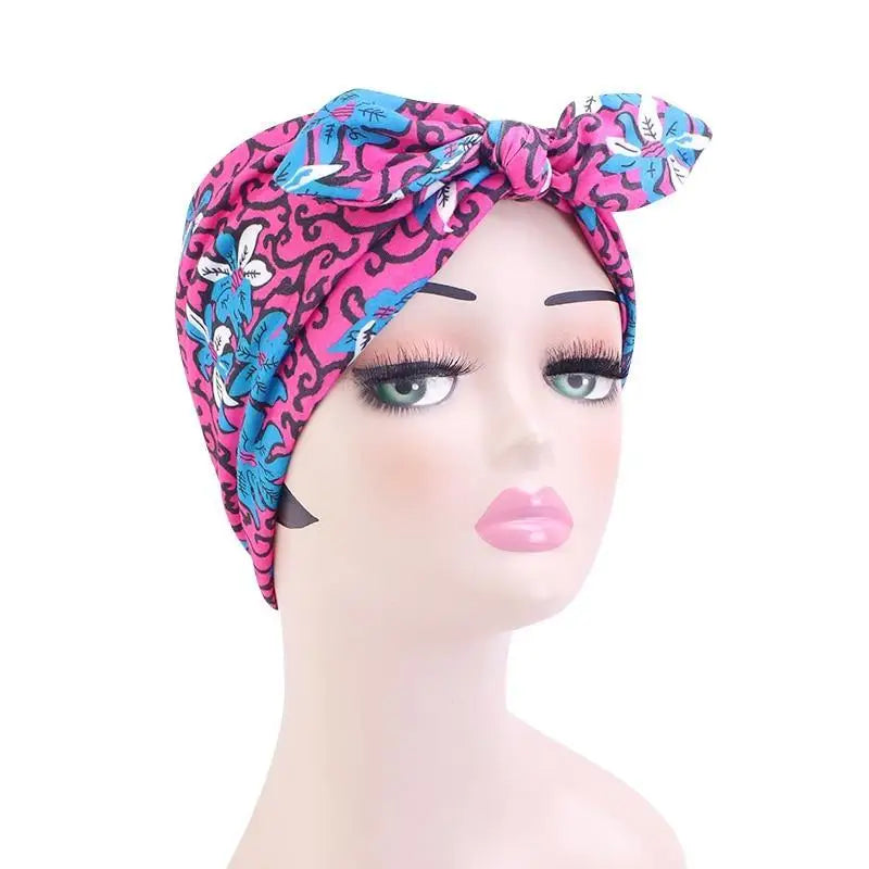 New Vintage African Print Stretch Bandana Head Wrap Long Scarf satin Floral Women Party Turban Headwear Cap Hair Accessories - ALLURELATION - 577, African Bandana, Bandana, Best Sale satin, Floral Women's satin, gift for girls, Hair Accessories, Head Wrap for girls, Headwear Cap, hot sale Bandana, Long Scarf satin, luxury Bandana, Matching scarfs, Party Turban Headwear, Print Stretch Bandana, protect from sun headcover, top quality satins, Unique Design Bandana, Vintage style scarf - Stevvex.com