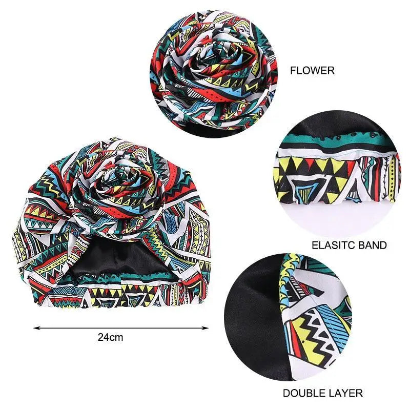 New Vintage African Print Stretch Bandana Head Wrap Long Scarf satin Floral Women Party Turban Headwear Cap Hair Accessories - ALLURELATION - 577, African Bandana, Bandana, Best Sale satin, Floral Women's satin, gift for girls, Hair Accessories, Head Wrap for girls, Headwear Cap, hot sale Bandana, Long Scarf satin, luxury Bandana, Matching scarfs, Party Turban Headwear, Print Stretch Bandana, protect from sun headcover, top quality satins, Unique Design Bandana, Vintage style scarf - Stevvex.com