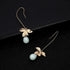 New Vintage Simple And Stylish Women’s Earrings Elegant Pearl Jewelry For Female Fashion Unique Design Earring