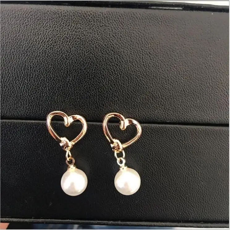 New Vintage Simple And Stylish Women’s Earrings Elegant Pearl Jewelry For Female Fashion Unique Design Earring