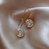 New Vintage Simple And Stylish Women’s Earrings Elegant Pearl Jewelry For Female Fashion Unique Design Earring - 9