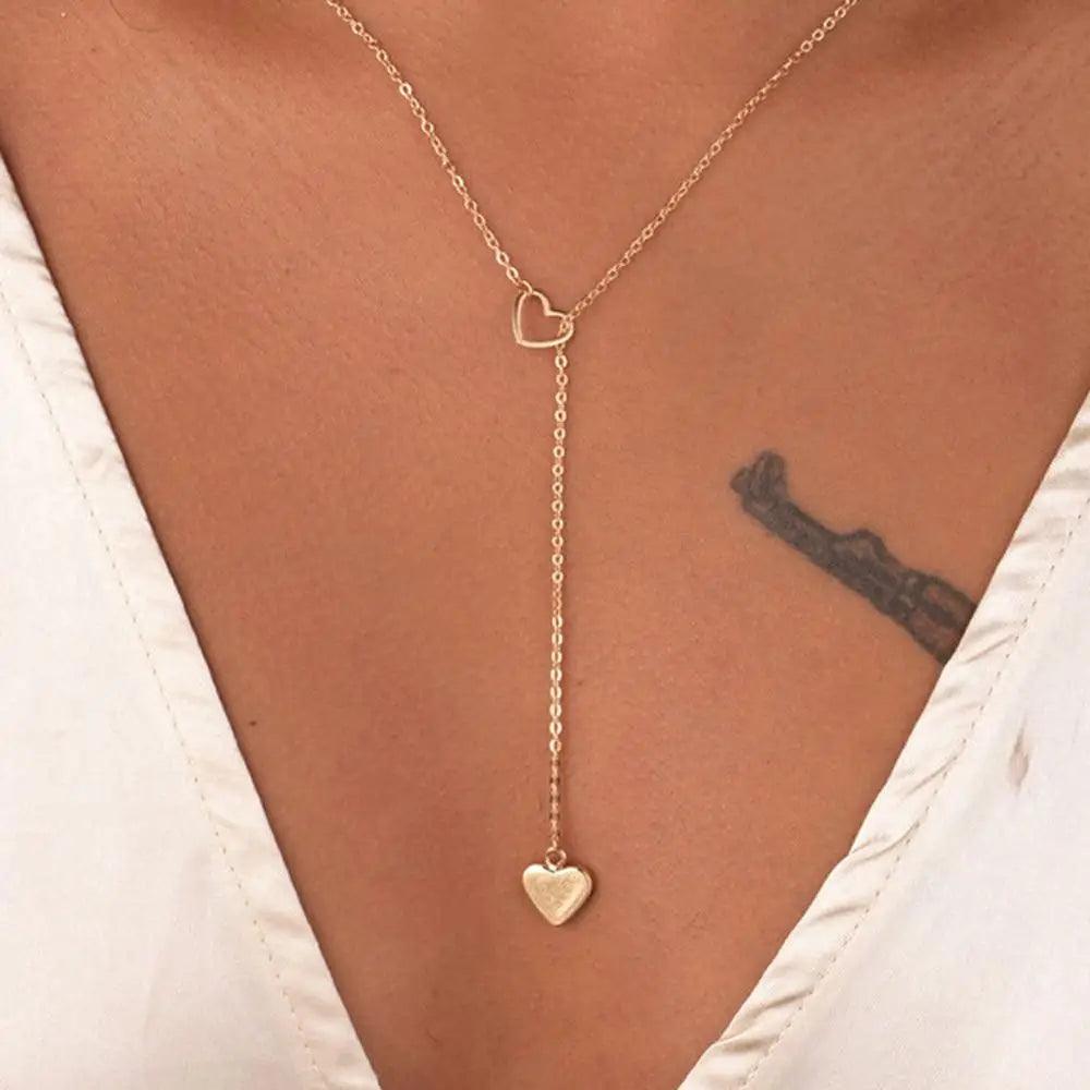 New Vintage Style Delicate copper heart chain link necklace For Women And Girls Hot Look Snake Chain Gift For Women - ALLURELATION - 572, copper heart necklace, Delicate necklace, elegance necklace, elegant jewelry, gift jewelry, Gift Nacklace, Jewelry, lightweight jewelry, Matching Jewelry, Matching necklace, necklace, Necklace for girls, necklace for ladies, Snake Chain necklace, stylish necklace, trendy jewelry, vintage jewelry, Vintage Style necklace, wedding jewelry, wedding necklace - Stevvex.com