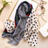 New Women Autumn Winter Fashion Silk Scarf Shawl Beach Headband Female Casual Wear Beach Friendly Spring Silk Scarf