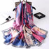 New Women Autumn Winter Fashion Silk Scarf Shawl Beach Headband Female Casual Wear Beach Friendly Spring Silk Scarf