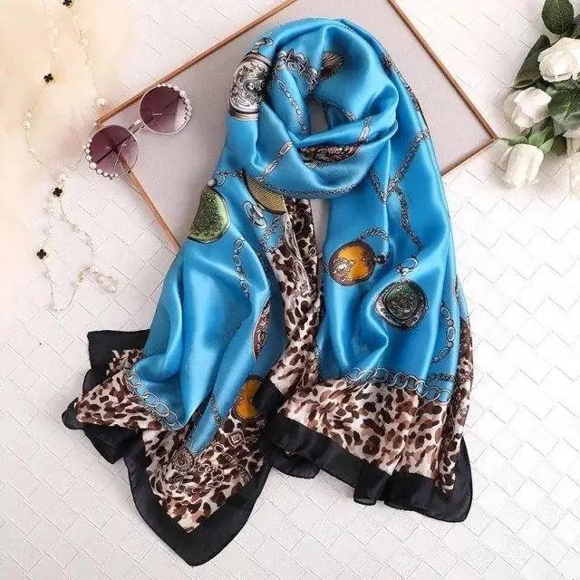 New Women Autumn Winter Fashion Silk Scarf Shawl Beach Headband Female 2021 Casual Wear Beach Friendly - Treko - 2021 trends, beach scarfs, birthday gifts, casual scarfs, fashion 2021, fashion scarfs, fashionable scarfs, new trend 2021, scarfs, scarfs for women, stylish scarfs, travel scarfs, trends 2021, trendy fashionable scarfs, trendy scarfs, trendy scarfs 021, trendy scarfs for women, winter scarfs- Stevvex.com