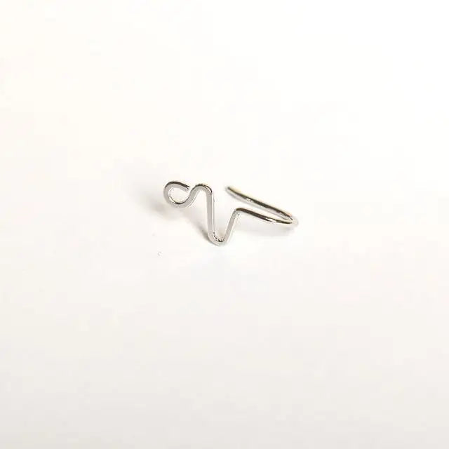 Original Copper Wire Spiral Fake Piercing Nose Ring 2021 Punk Gold Silver Color Clip Nose Ring Also Can Be Ear Clip Cuff Bijoux - ALLURELATION - 556, Antique Jewelry, Jewelry for casual outfit, jewelry in demand, Nose Ring, Nose Ring hoop - Stevvex.com