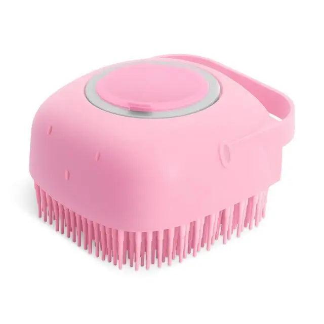 Pet Silicone Shampoo Bath Brush Massage Rubber Comb Bathing Shampoo Colorful Massager For Dogs - STEVVEX Pet - 727, bathing brush for dogs, dog grooming brush, dog scrubber, dog shampoo brush, dog shampoo massager, green silicone dog brush, Massage Comb For dogs, massage comb for pets, pet scrubber, pet shampoo massager, shampoo massager for dogs, shower brush for dogs, shower brush for pets, silicone dog brush, silicone pet brushes - Stevvex.com