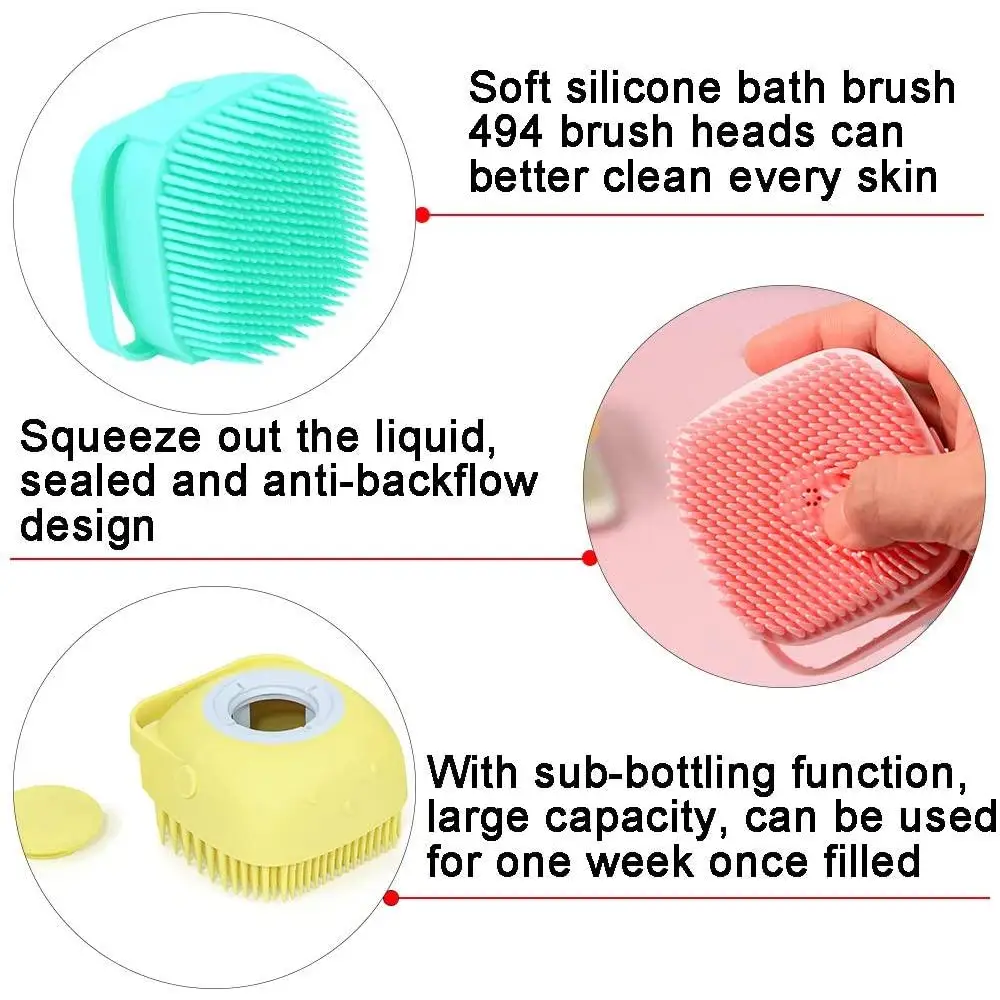 Pet Silicone Shampoo Bath Brush Massage Rubber Comb Bathing Shampoo Colorful Massager For Dogs - STEVVEX Pet - 727, bathing brush for dogs, dog grooming brush, dog scrubber, dog shampoo brush, dog shampoo massager, green silicone dog brush, Massage Comb For dogs, massage comb for pets, pet scrubber, pet shampoo massager, shampoo massager for dogs, shower brush for dogs, shower brush for pets, silicone dog brush, silicone pet brushes - Stevvex.com