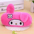 Pink Students Pencil Case Colorful Cartoon Pen Bag With Zipper For Girls Boys School Stationery Organizer Cosmetic Bag