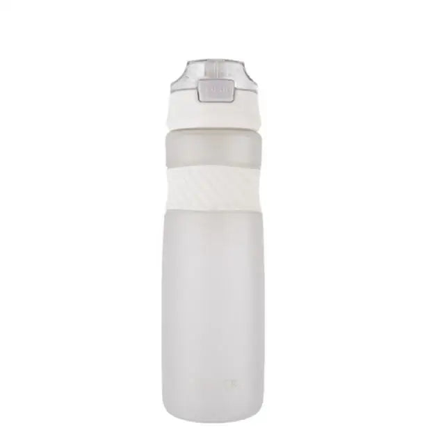 Portable 6 Colors Tritan Material Water Bottle With Straw Outdoor Sport Fitness Drinking Bottles Durable Plastic Bottle