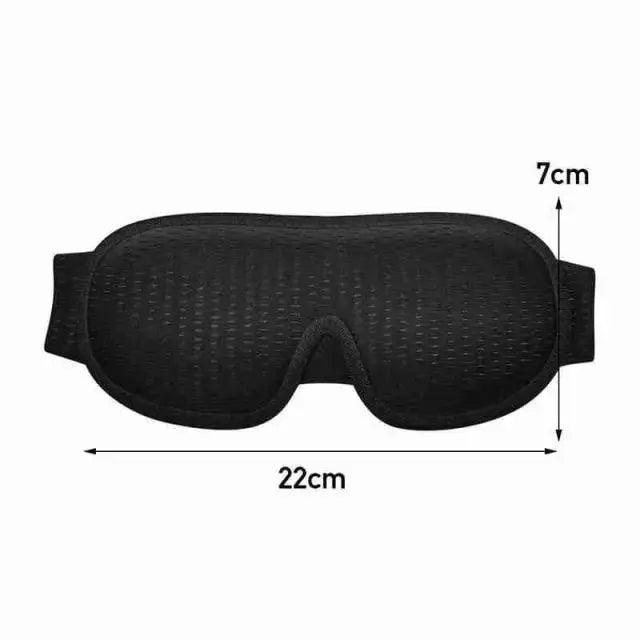 Portable Black Block Light Eye Soft Comfortable Eye Cover For Travel/Light Sleepers/Meditation Elastic Silk Sleep Eye