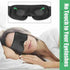 Portable Black Block Light Eye Soft Comfortable Eye Cover For Travel/Light Sleepers/Meditation Elastic Silk Sleep Eye