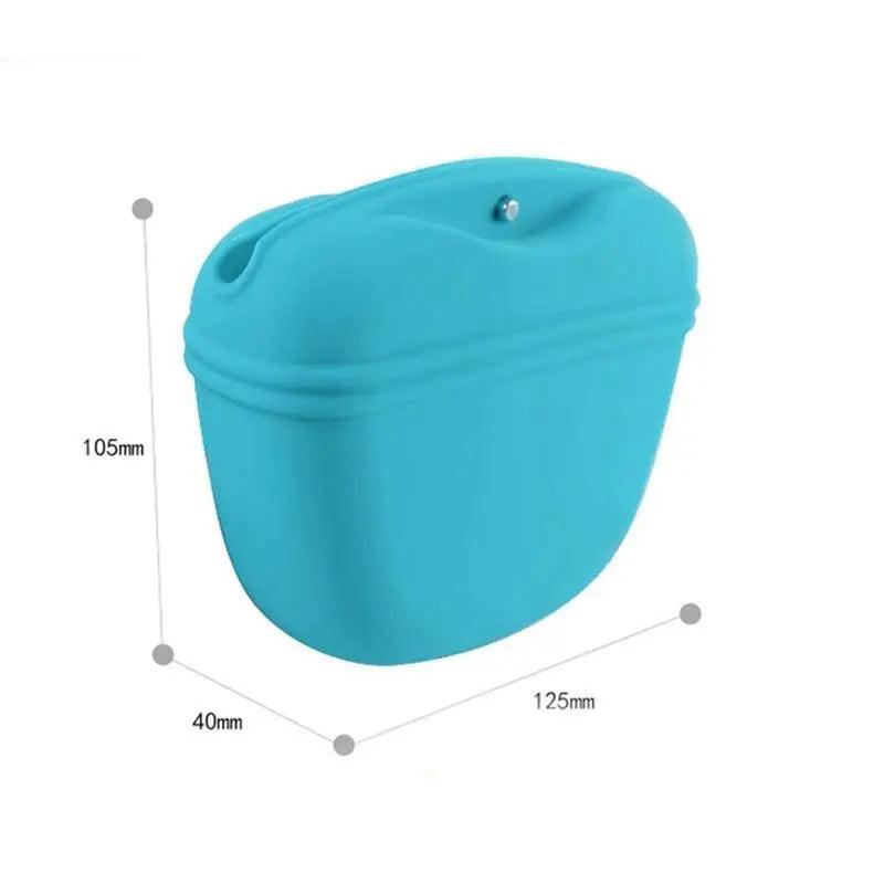 Portable Dog Training Treat Pouch Substantial Clip Cool Outdoor Feed Storage Pouch Waist Bags For Pets - STEVVEX Pet - 727, dog training feed bags, dogs food pouch, dogs treat bag, feed storage pouch, food reward waist bags, outdoor dog treat bag, outdoor feed pouch, pet feed bag, pet feed pouch, pet feed storage pouch, pet treat pouch, pets feed storage pouch, silicone dog treat bag, silicone dog treat pouch, training treat pouch, treat bag for dogs, treat pouch for dogs, waist bags for dogs - Stevvex.com