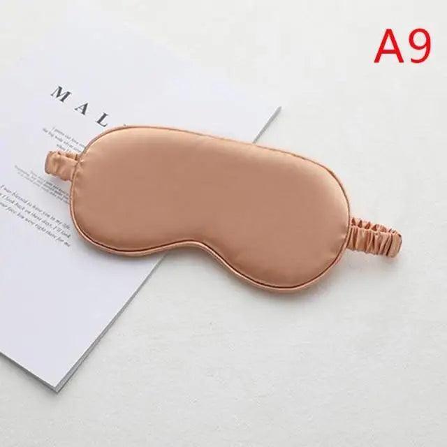 Portable Sleeping Eye Mask Cover Eye Patch Smooth Blindfold Rest Relax Eye Cover Soft And Comfortable Night Blindfold