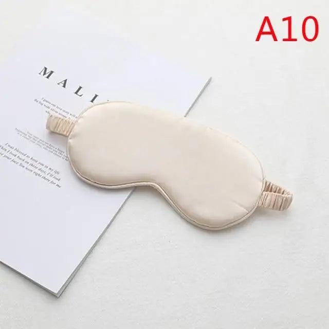 Portable Sleeping Eye Mask Cover Eye Patch Smooth Blindfold Rest Relax Eye Cover Soft And Comfortable Night Blindfold