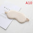 Portable Sleeping Eye Mask Cover Eye Patch Smooth Blindfold Rest Relax Eye Cover Soft And Comfortable Night Blindfold