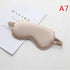 Portable Sleeping Eye Mask Cover Eye Patch Smooth Blindfold Rest Relax Eye Cover Soft And Comfortable Night Blindfold