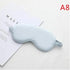 Portable Sleeping Eye Mask Cover Eye Patch Smooth Blindfold Rest Relax Eye Cover Soft And Comfortable Night Blindfold