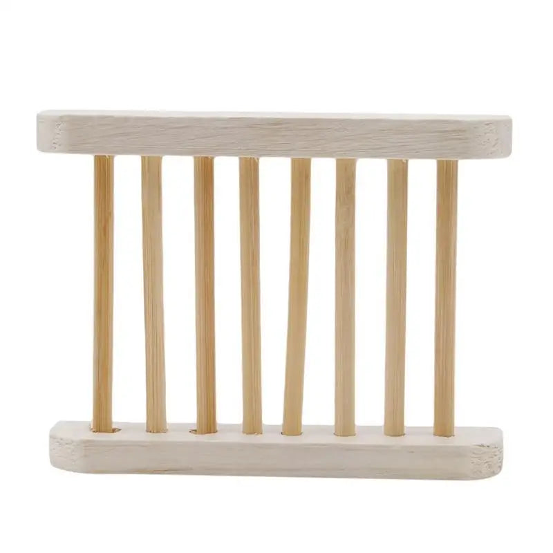 Portable Soap Dishes Natural Wood Soap Tray Holder Dish Storage Bath Shower Plate Home Bathroom Wash Soap Holder Home