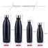 Premium Quality 350/500/750/1000ml Double - wall Creative BPA free Water Bottle Stainless Steel Beer Tea Coffee