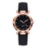 Women's Causal Watch With Leather Belts And Sandblasted Background Luxury Wristwatch  Excellent Design Perfect Gift