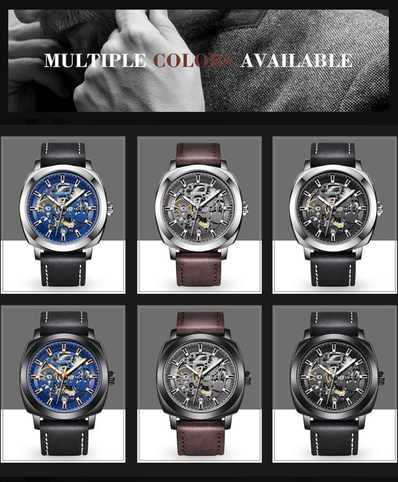 Mechanical Men's Business Watches Top Luxury Automatic Watch Men Waterproof Sport High Quality Simple Wrist Watches