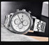 2021 New Business Men Watch Full Steel Quartz Luxury Casual Waterproof Leather Sports Male Wristwatch