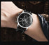 2021 New Business Men Watch Full Steel Quartz Luxury Casual Waterproof Leather Sports Male Wristwatch