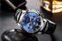 Men's Elegant Watch With Chronometers And Leather Belts  Business Style Perfect Gift Excellent Look