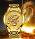 Men's Waterproof  Watch With 3D Dragon Design Excellent Look Perfect Gift For Your Man